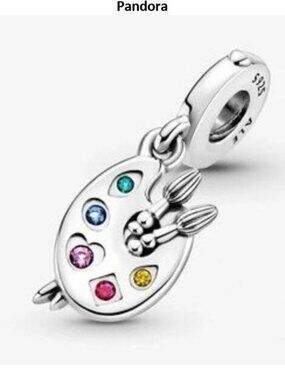 Pandora Artist's Palette Dangle Charm